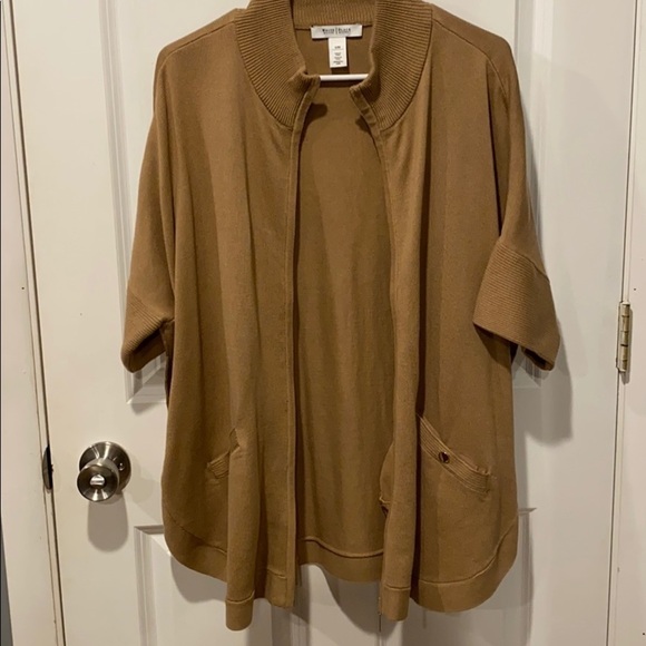 WHBM Poncho Cape Cardigan Sweater EUC - Picture 15 of 16